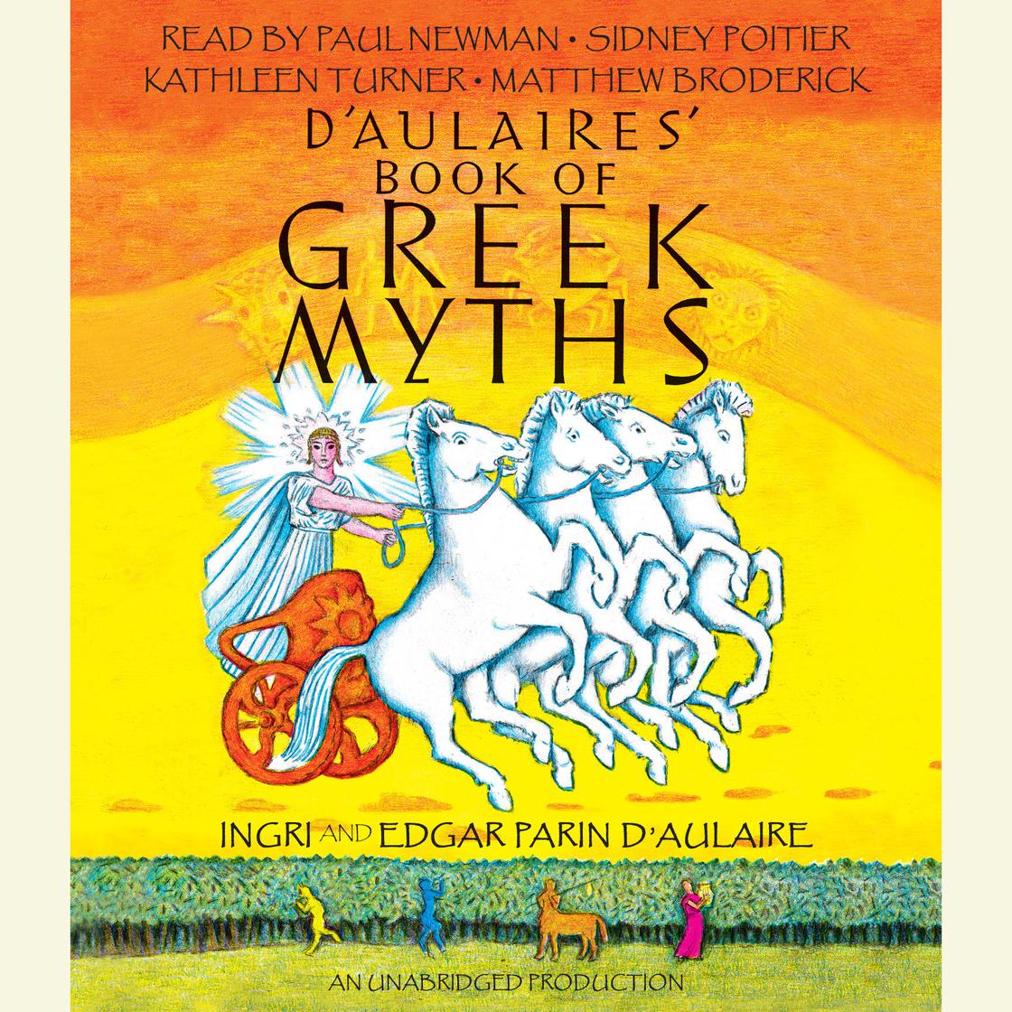 View audiobook of D'Aulaires' Book of Greek Myths by Ingri d'Aulaire & Edgar Parin d'Aulaire