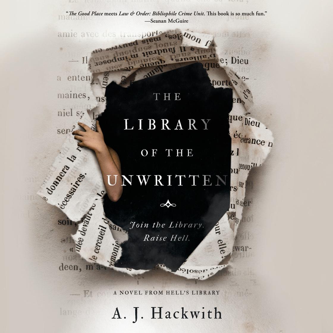 View audiobook of The Library of the Unwritten by A. J. Hackwith