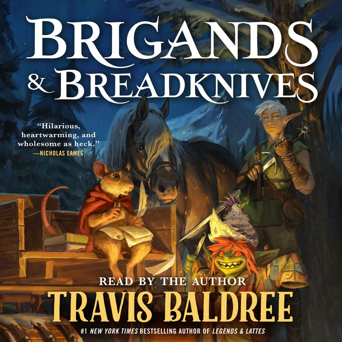 View audiobook of Brigands & Breadknives by Travis Baldree