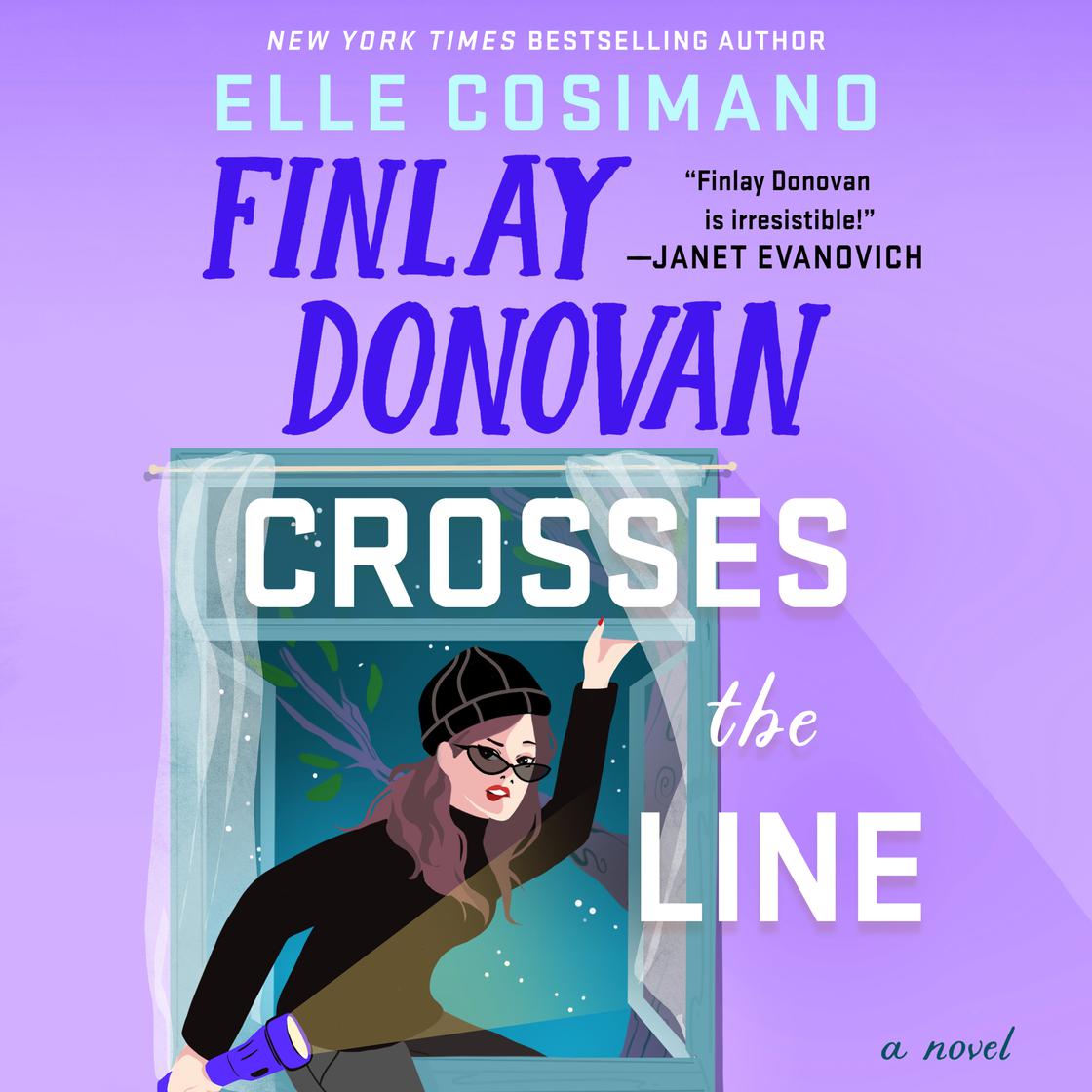 View audiobook of Finlay Donovan Crosses the Line by Elle Cosimano