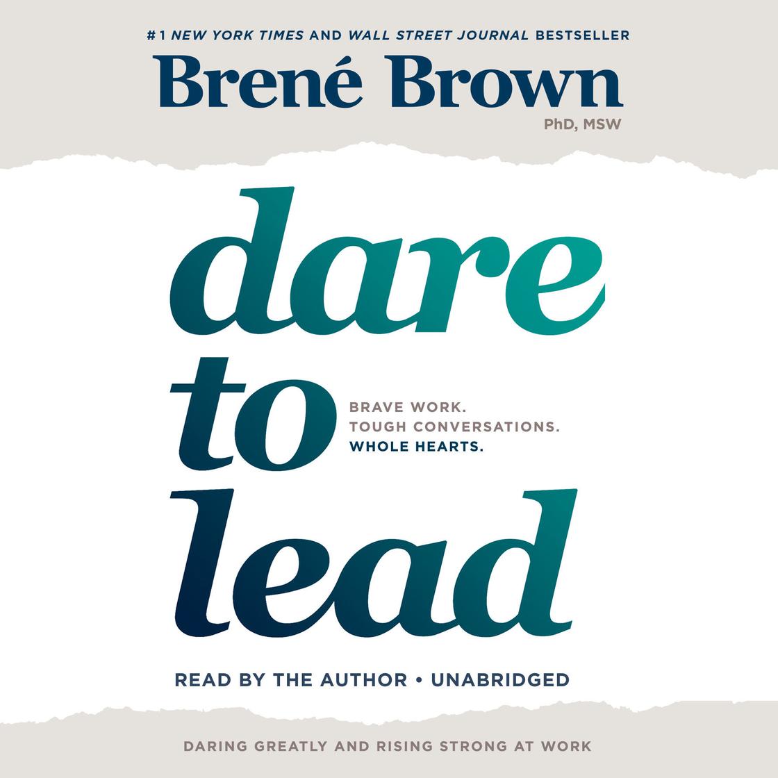 View audiobook of Dare to Lead by Brené Brown