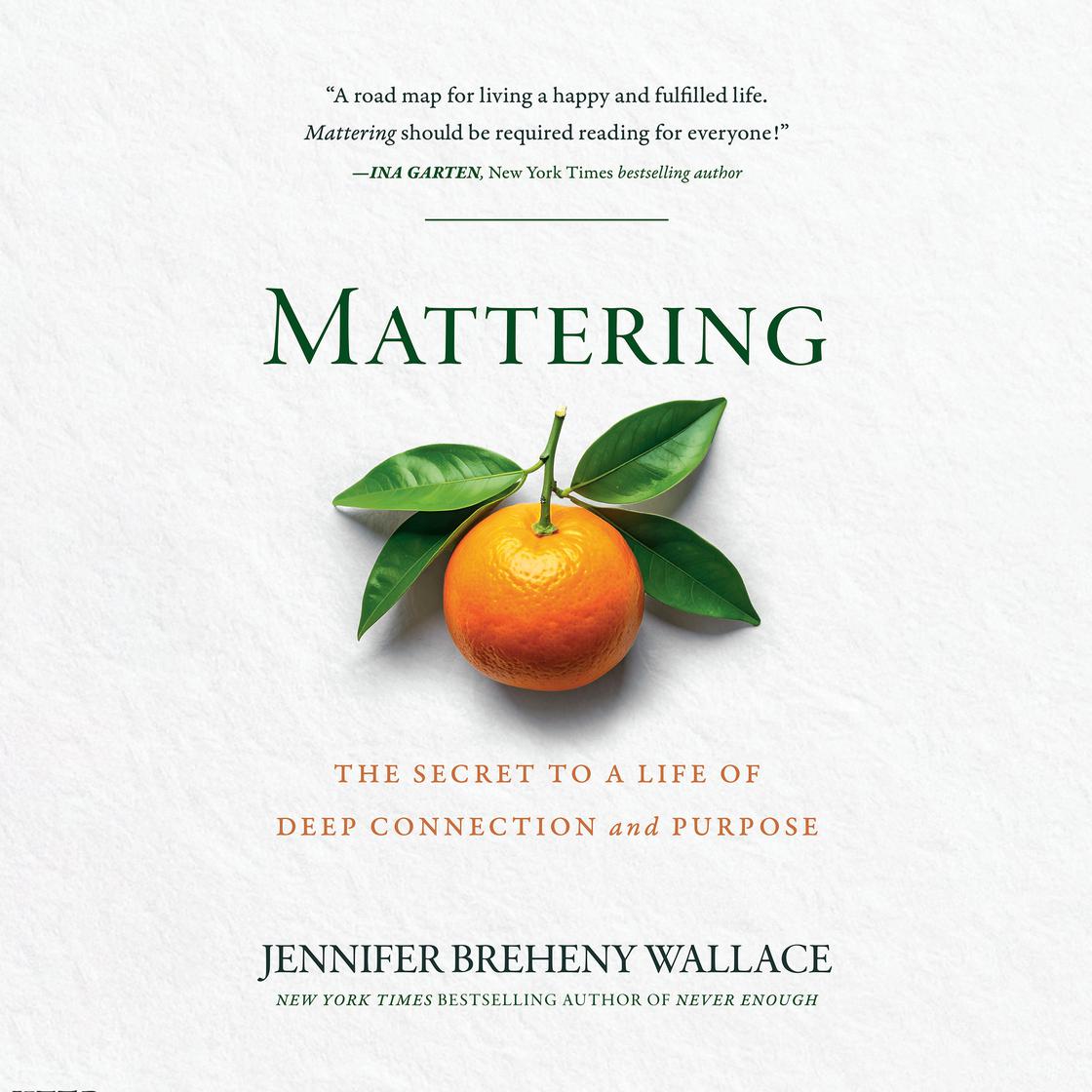 View audiobook of Mattering by Jennifer Breheny Wallace